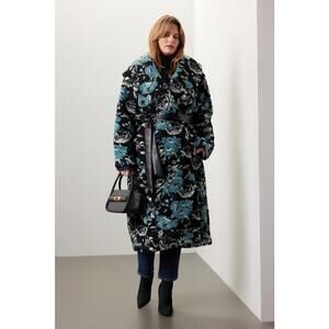 Hutch Black Elea Coat Size M